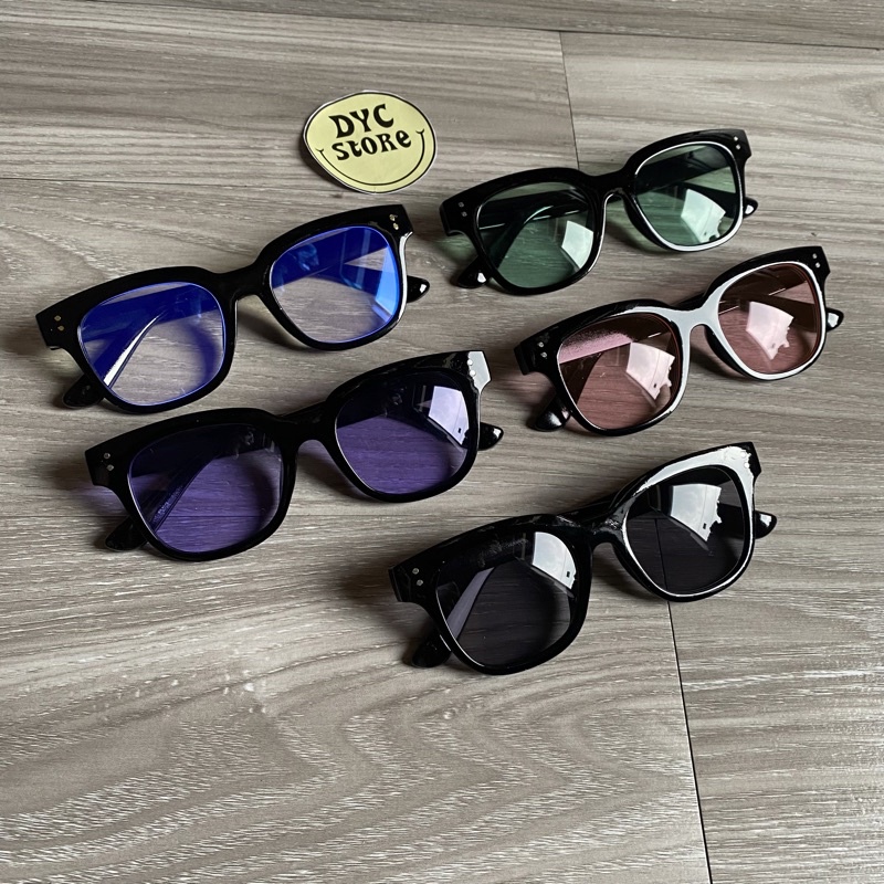 Kacamata vans GM02 Kacamata Hitam Wanita/Pria Sunglasses Korean Fashion Small Candy Color