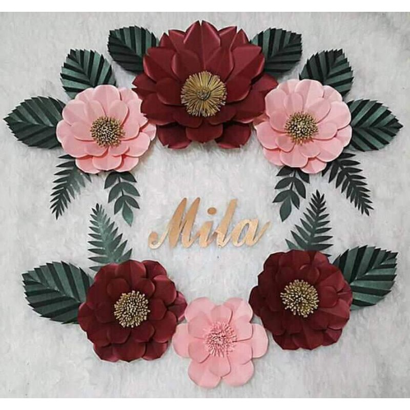 

PAPER FLOWERS /BUNGA KERTAS