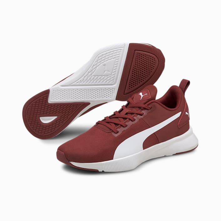 Sepatu running puma FLYER Runner Mesh Intense Red-Puma White 195343 08