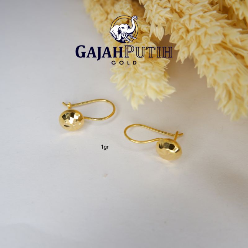 1gr Anting Model Sari Dewi Emas Asli KodeO410