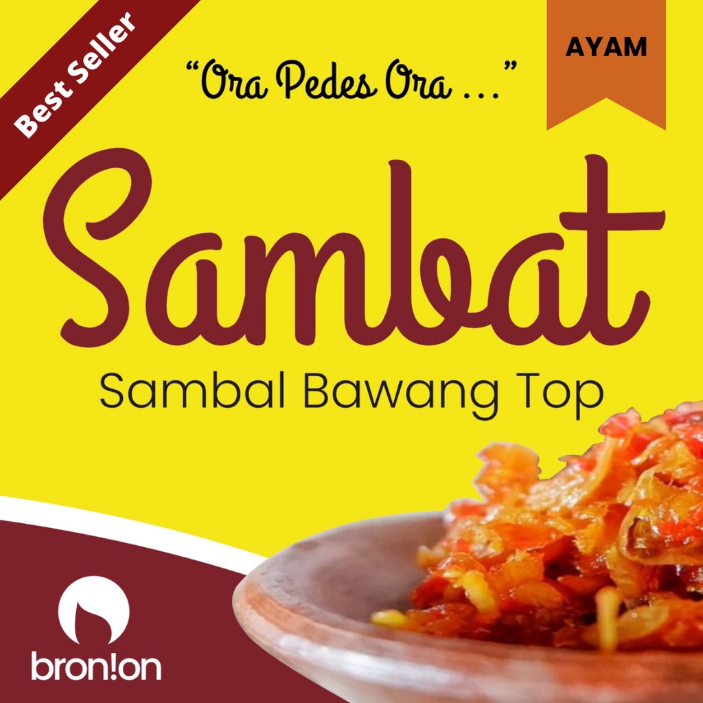 

Sambal Bawang Pedas Ayam Suwir