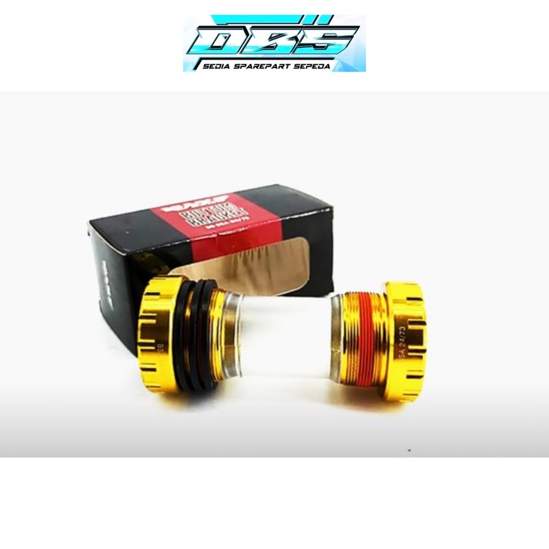BB RAZE BSA 24 68MM BEARING AL CNC GOLD BB HOLLOWTECH RAZE