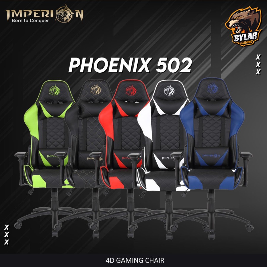 Imperion Gaming Chair Phoenix 502 / Phoenix-502 Kursi Gaming imperion