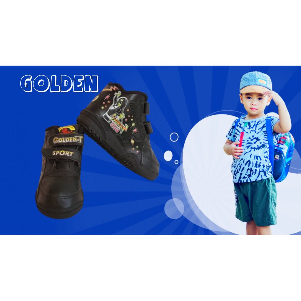 Golden sepatu anak sepatu sekolah sepatu ori, sepatu nyaman di pakai ringan!!