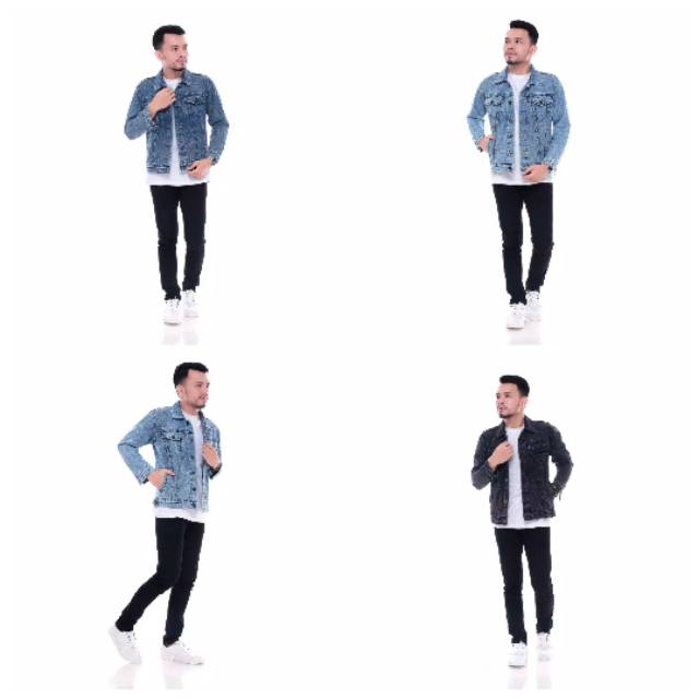 Jaket jeans pria jaket jeans pria jaket sanwash pria jaket jeans