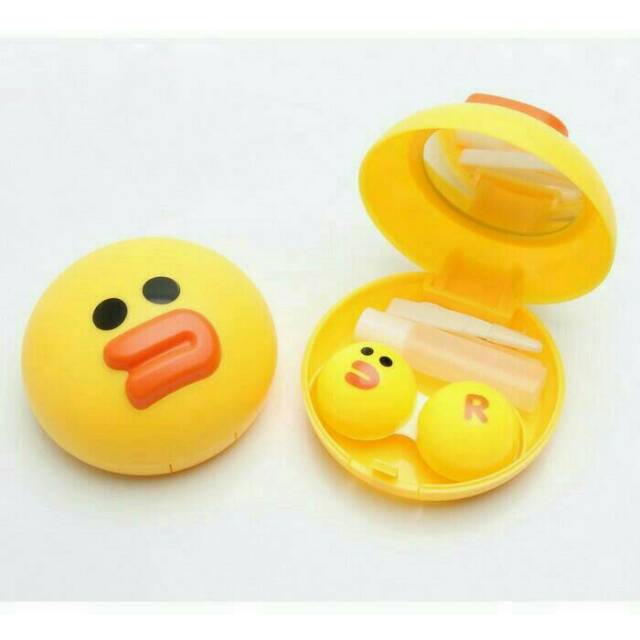 Tempat softlens Motif LINE BULAT