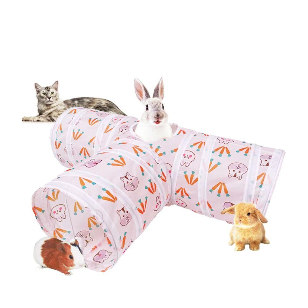 [Elegan] Mainan Kucing Indoor Kitten Interaktif Collapsible Berolahraga Hiding Tent