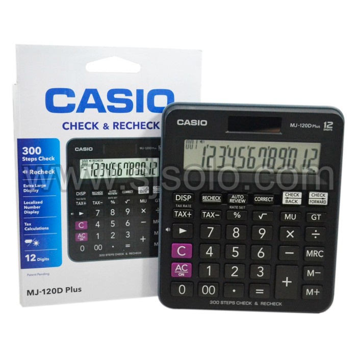 

Kalkulator Casio MJ-120D Plus Calculator Desktop