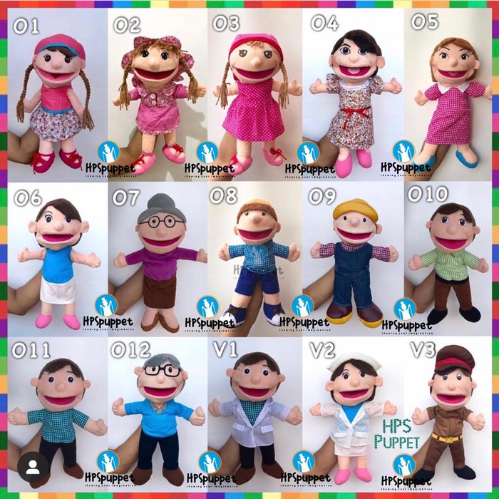 Boneka Tangan Muppet