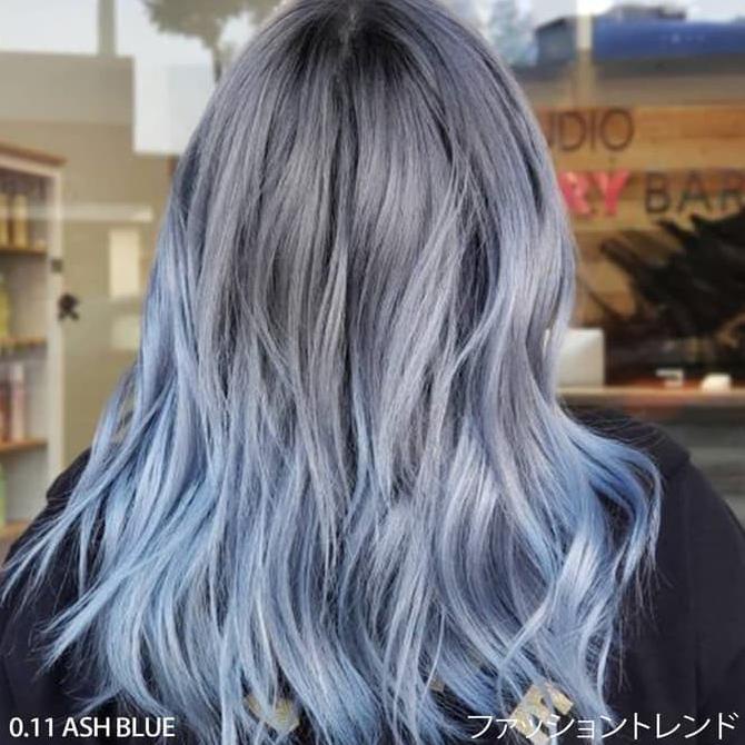 CHAOBEN 0.11 ASH BLUE GRAY - hair color cream cat pewarna rambut abu - HANYA CAT