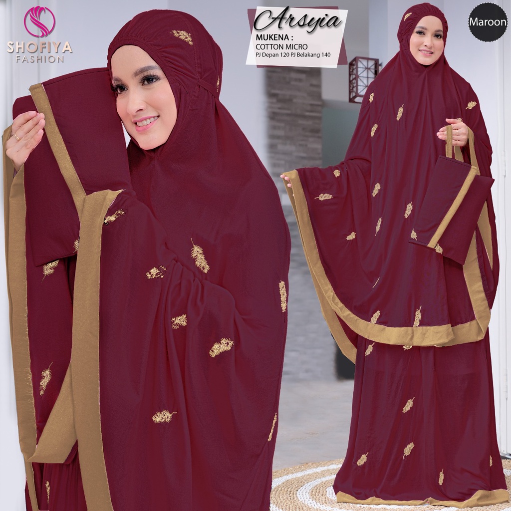 mukena arsyiya shofia | mukena mewah | mukena jumbo | mukena mahar | mukena seserahan | mukena