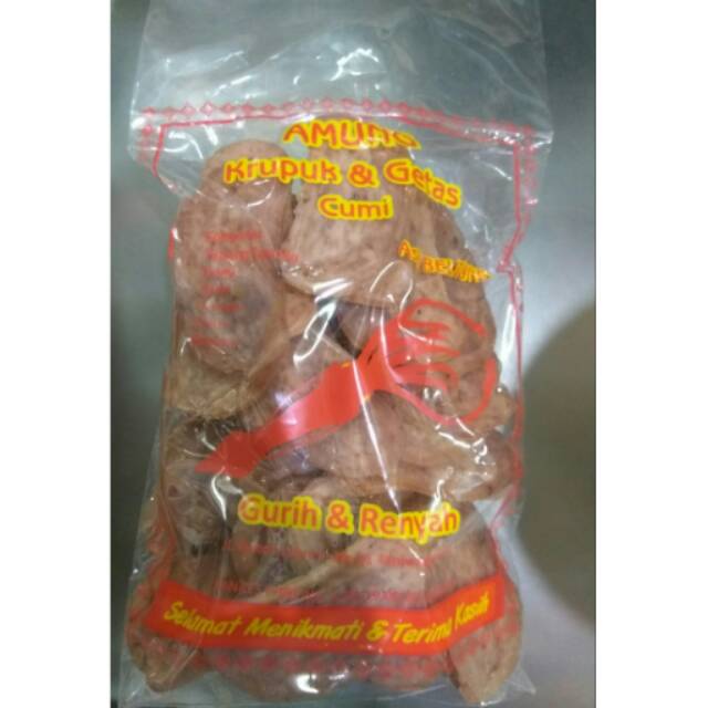 

Kerupuk Cumi Amung mentah 500gr