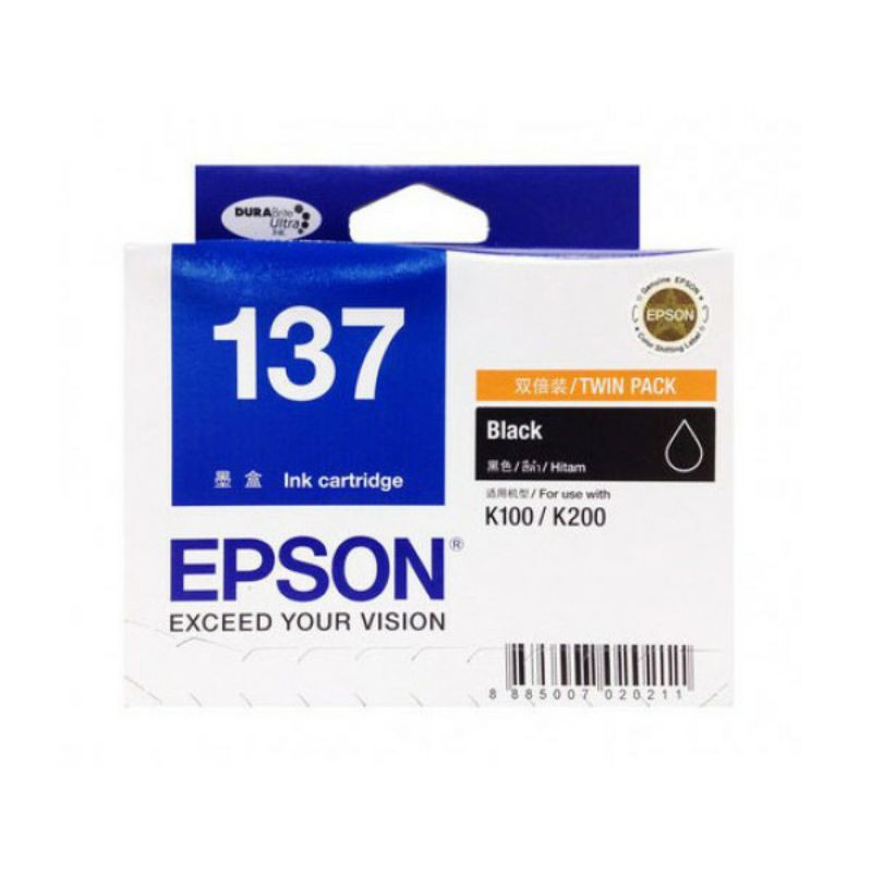 Tinta Epson 137 Black Original