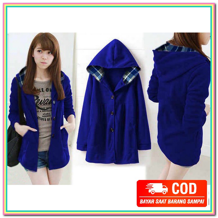 Jaket Kaos Atau Jaket Wanita Import Premium Kekinian/Wanita Dewas DK367 [Jaket Melda Elektrik Ro]