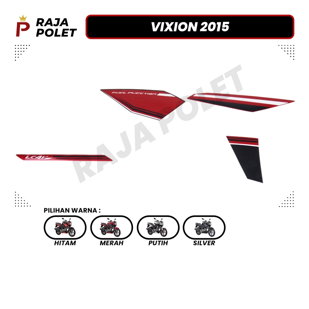 STRIPING STIKER MOTOR VIXION 2015 (1SET) [Raja Polet]