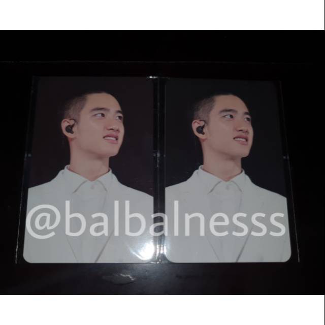 PHOTOCARD VOICE KEYRING ELYXION DOT D.O KYUNGSOO EXO