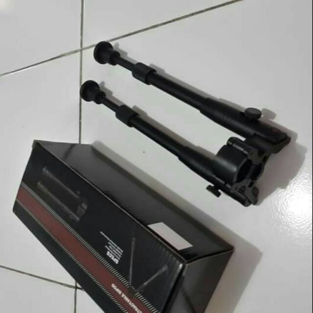Bipod Retractable Jepit Laras