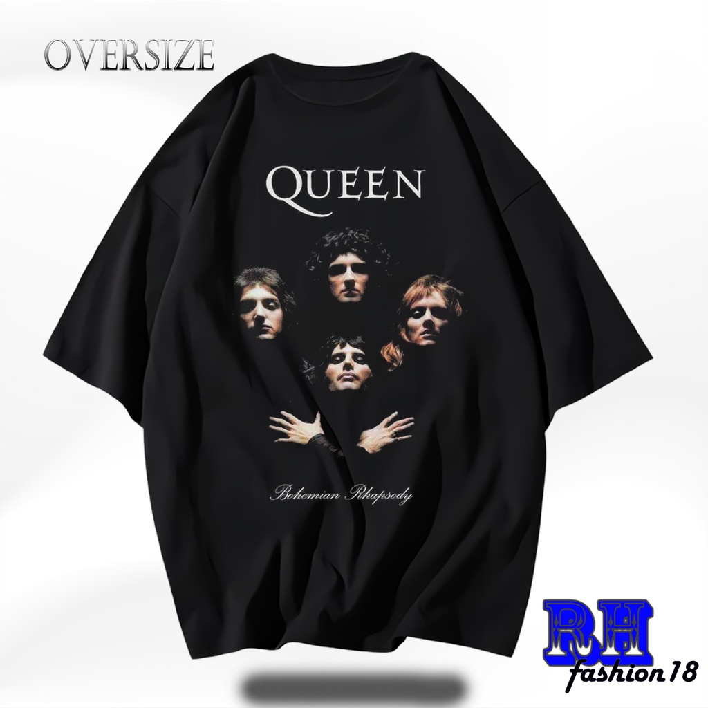 kaos queen oversize vintage tee t-shirt