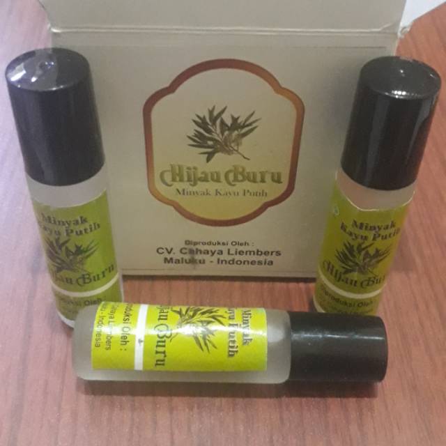 Minyak Kayu Putih Hijau Buru Roll On