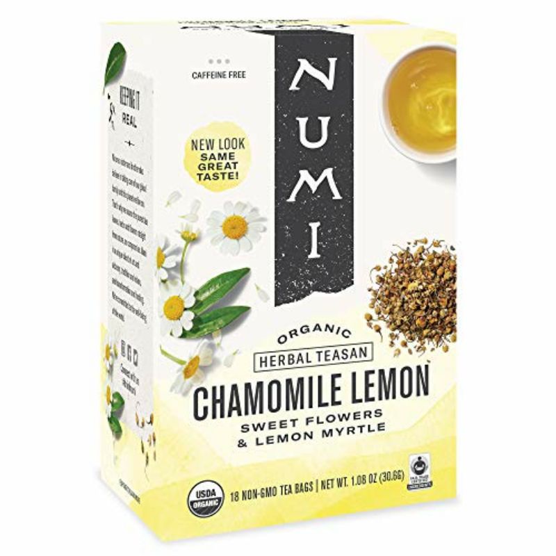 

NUMI Organic Herbal Teasan Chamomile Lemon 18 Teabags