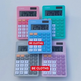 

Canon AS-120V II kalkulator desktop stylist Kalkulator Warna colorful AS 120 V