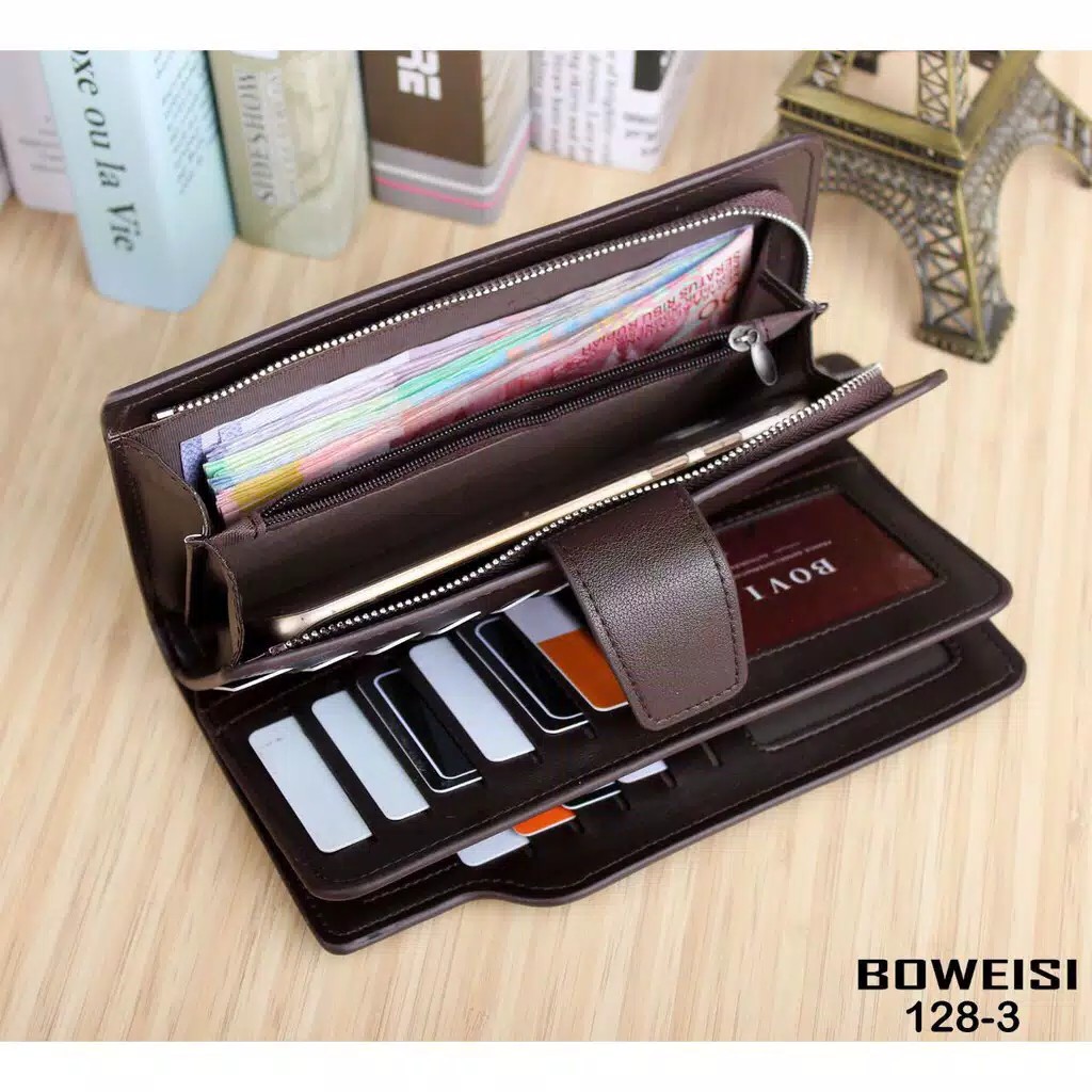 TERBARU! Dompet Mewah Dompet Boweisi 01 Wanita &amp; Pria