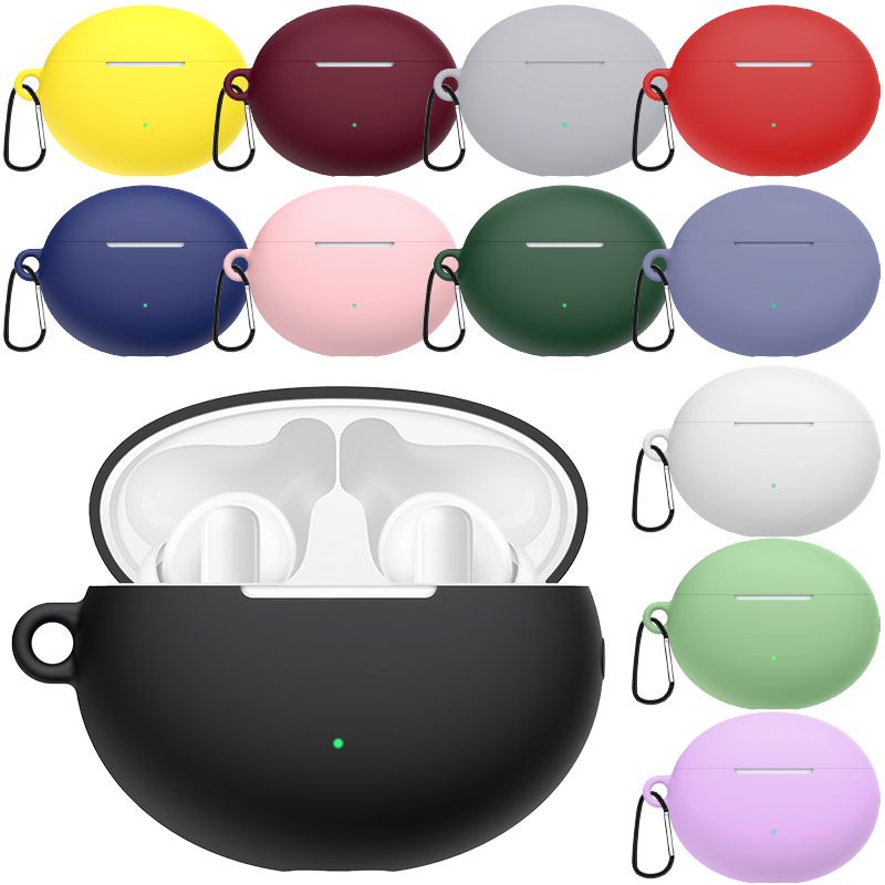 Soft Case Silicon Casing Protective Tws Huawei Freebuds 4i + Carabine