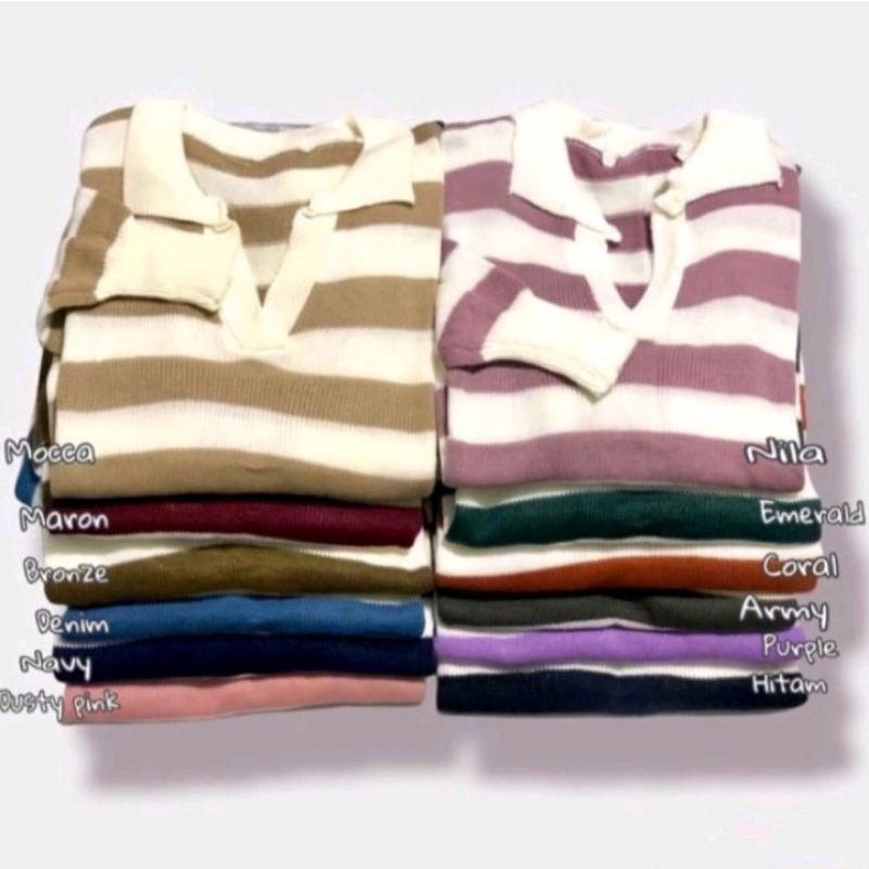 THANIA KNITE BLASTER SWEATER RAJUT WANITA | SWEATER CKOREA