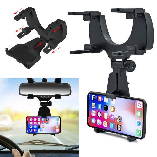 Pegangan Hp Kaca Spion Mobil Phone Holder Universal Car mirror mount