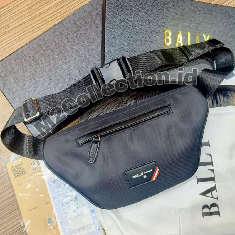 Waistbag Bally List Tas Pinggang Belt Bag Premium Quality