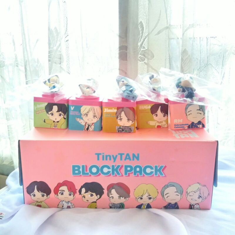 BASKIN ROBBINS TINY TAN BLOCK PACK MINI FIGURE