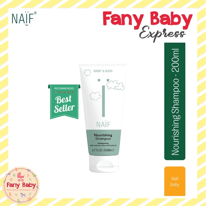 [BUY 2 GET 1 NAIF FACE SCRUB]NAIF BABY NOURISHING SHAMPOO 200ML / P002