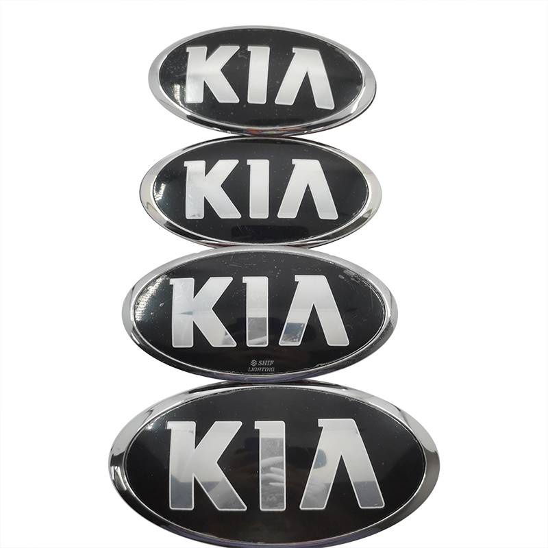 1pc Stiker Emblem Logo Kia Bahan Abs Untuk Bagasi Depanbelakang Mobil Kia