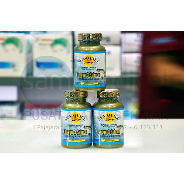 Medica - SeaQuill   Sea Quill Omega 3 Salmon ORIGINAL   SEGEL