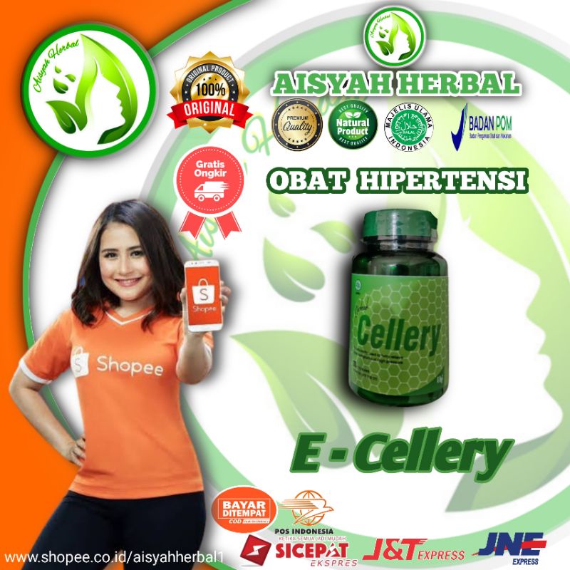 E-CELLERY ORIGINAL Obat herbal darah tinggi