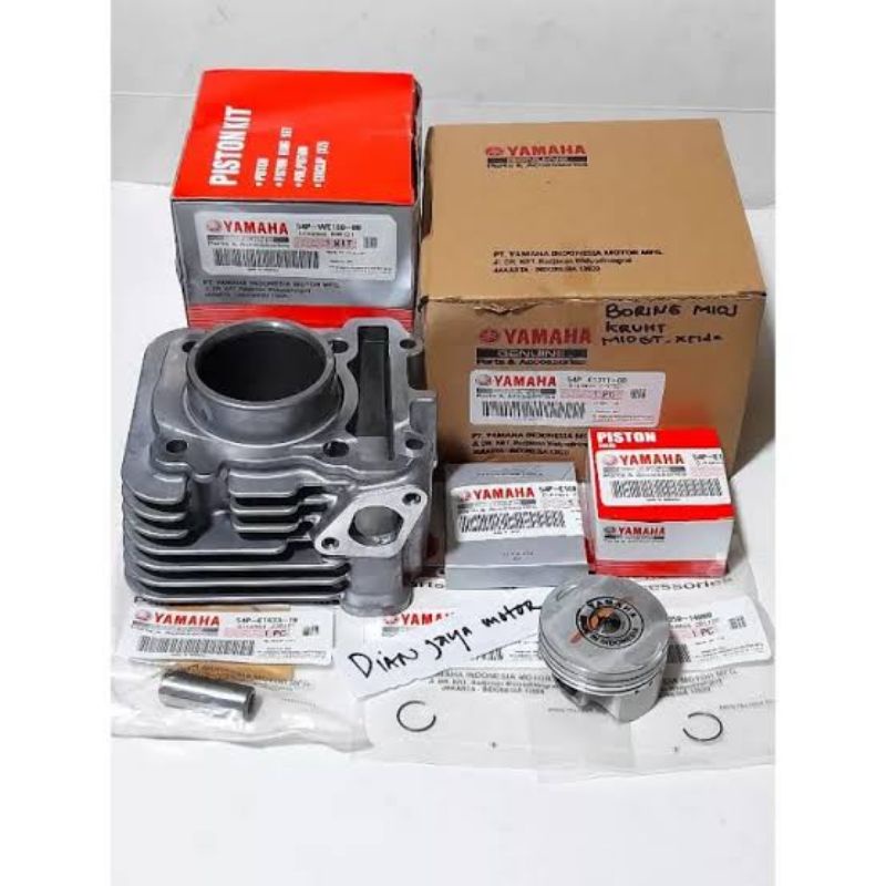 Blok Piston Kit Seher Mio J Soul Gt 115 Xride Kode 54P Original Yamaha