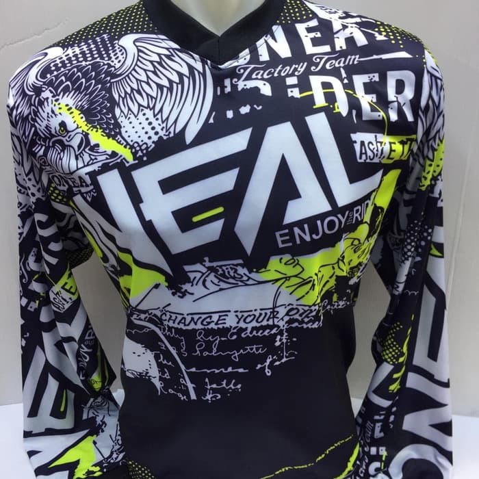 Jersey/Baju Sepeda Downhill Panjang Oneal Baju Motor Cross Jumbo Xl