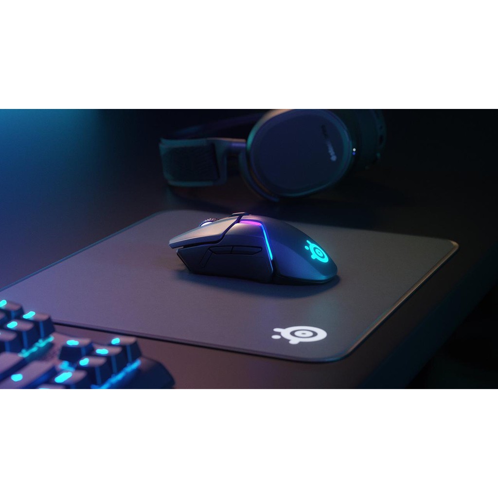 Steelseries Rival 650 Black Wireless - Gaming Mouse - True Move 3+ Dual Sensor RGB - Original