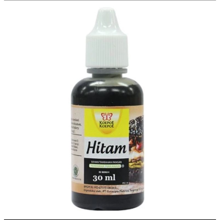 

Pewarna Hitam 30ml Koepoe