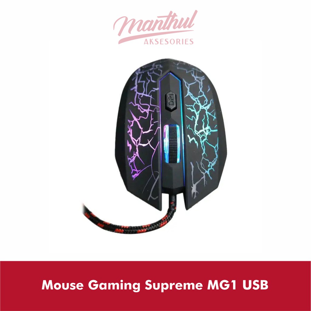 Mouse Gaming Supreme MG1 USB