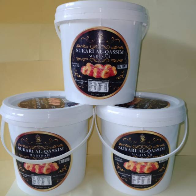 

Sukari Al-Qaseem ember 850gr / Sukari nr / Sukari Madinah / Sukari / oleh oleh haji dan umroh