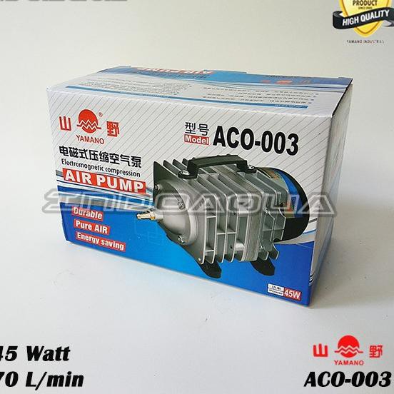 Promo Bulan Aerator Yamano ACO 003 / Pompa Udara Kolam Ikan / Pompa Udara Bioflok Lele ✰