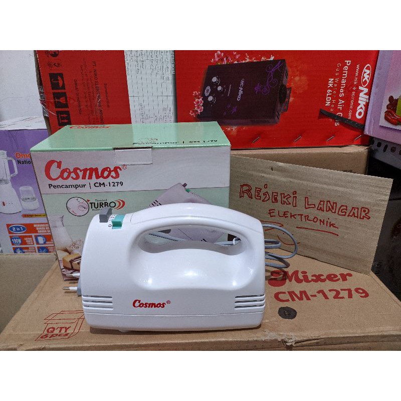 Hand Mixer Cosmos CM 1279 original (Tanpa Pengaduk Stik)