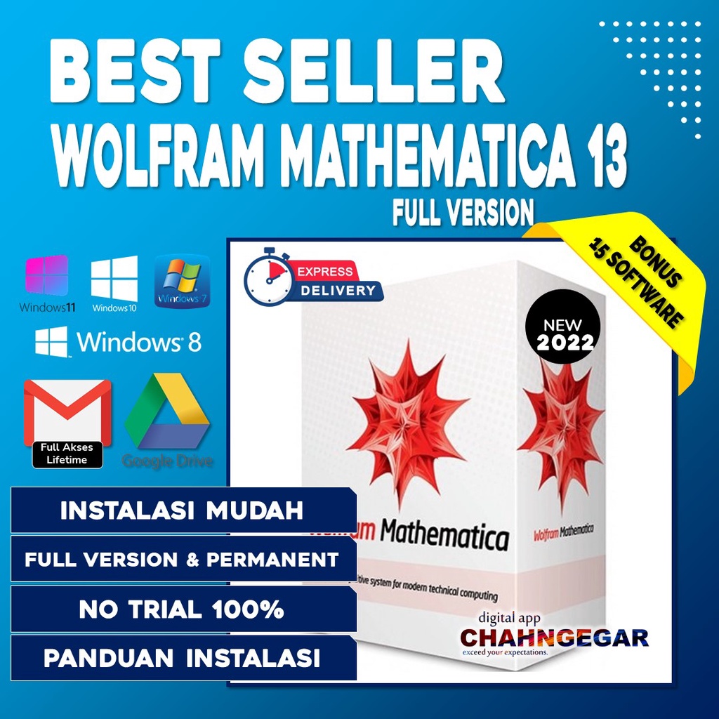 Wolfram Mathematica 2023 Pro Full Version Lisensi Lifetime | Software Statistik Data untuk komputasi teknis modern yang terintegrasi