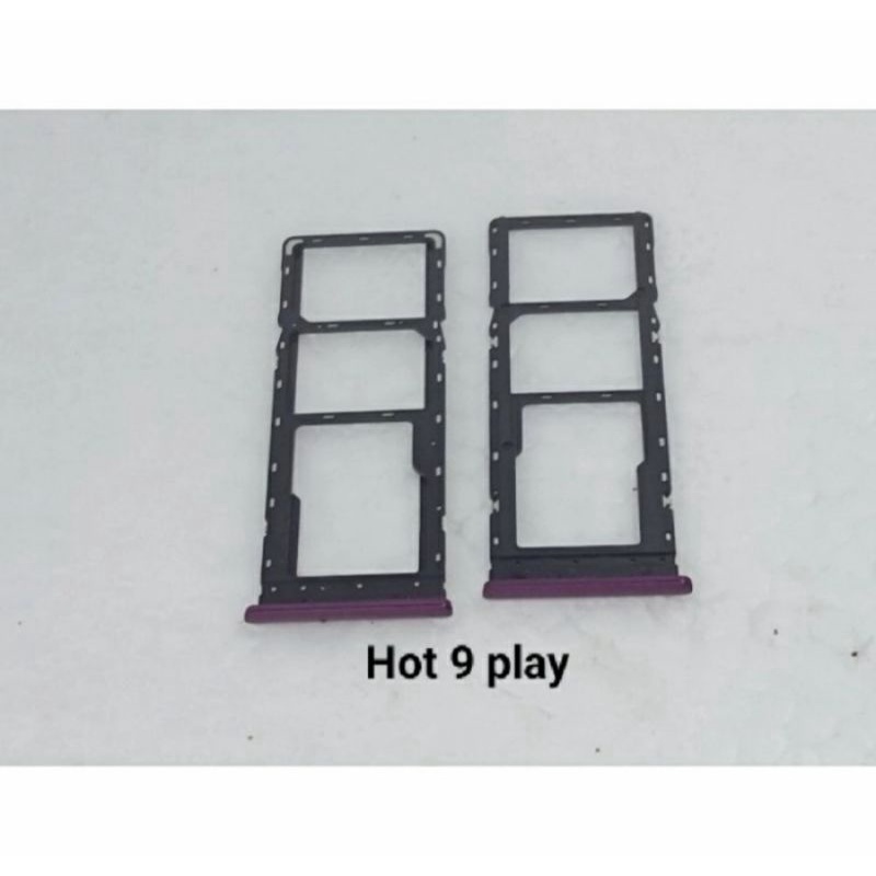 Simtray Slot Sim Card Infinix Hot 9 Play / X680