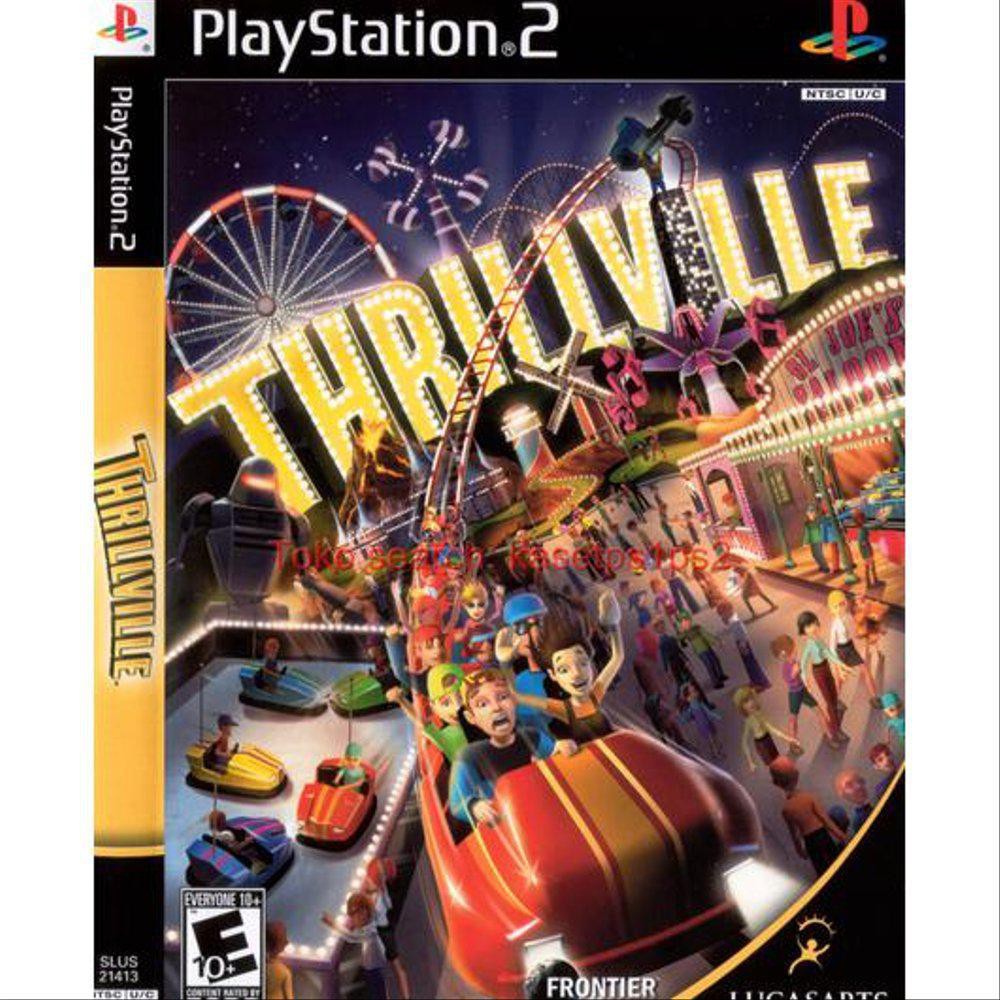 Thrillville Cd PS2 Kaset PS2 Game PS2