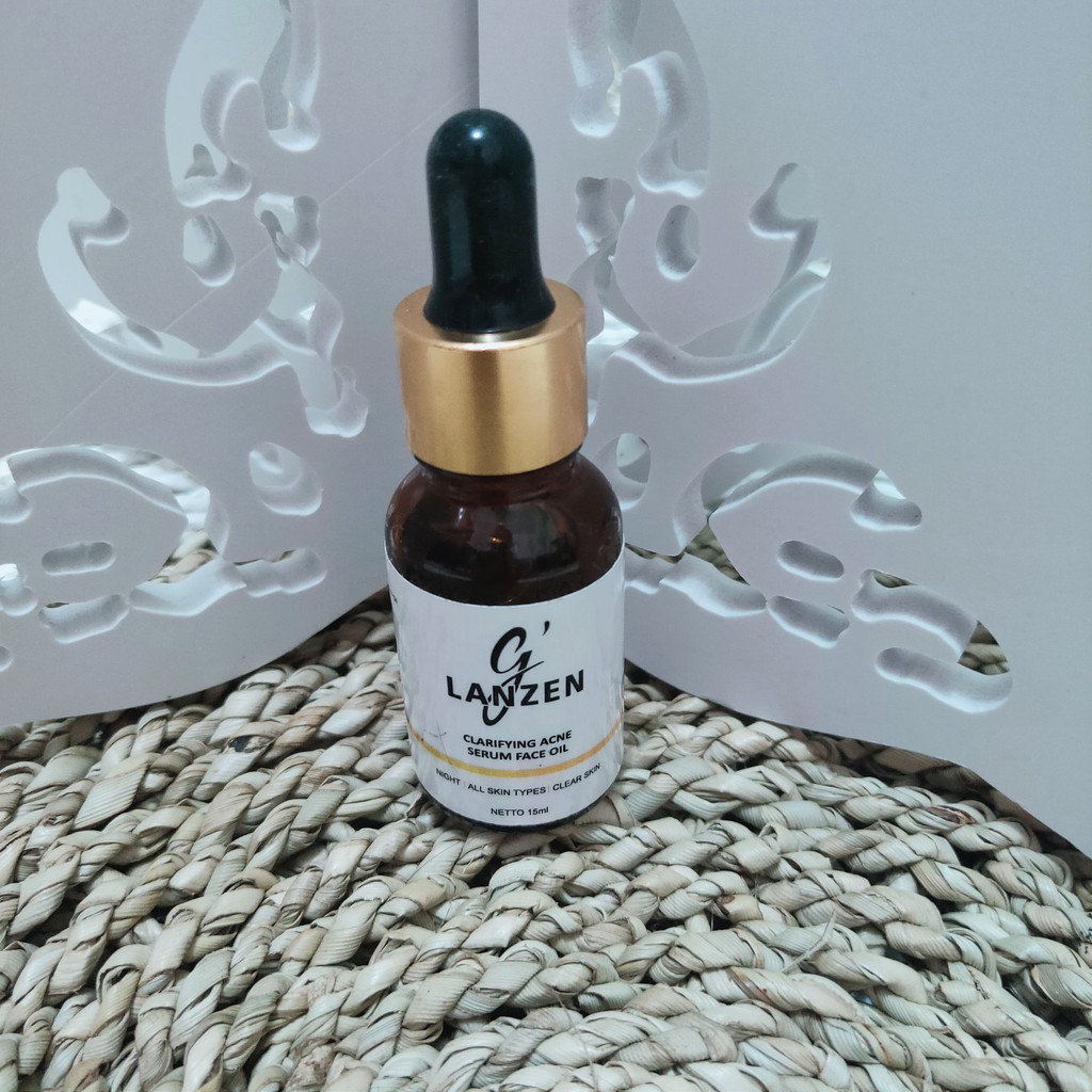 GLANZEN CLARIFYING ACNE SERUM FACE OIL (PRELOVED)