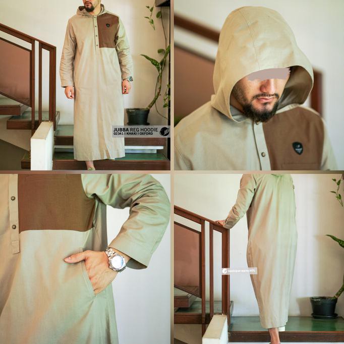 baju jubah hoodie R-023 SAMASE