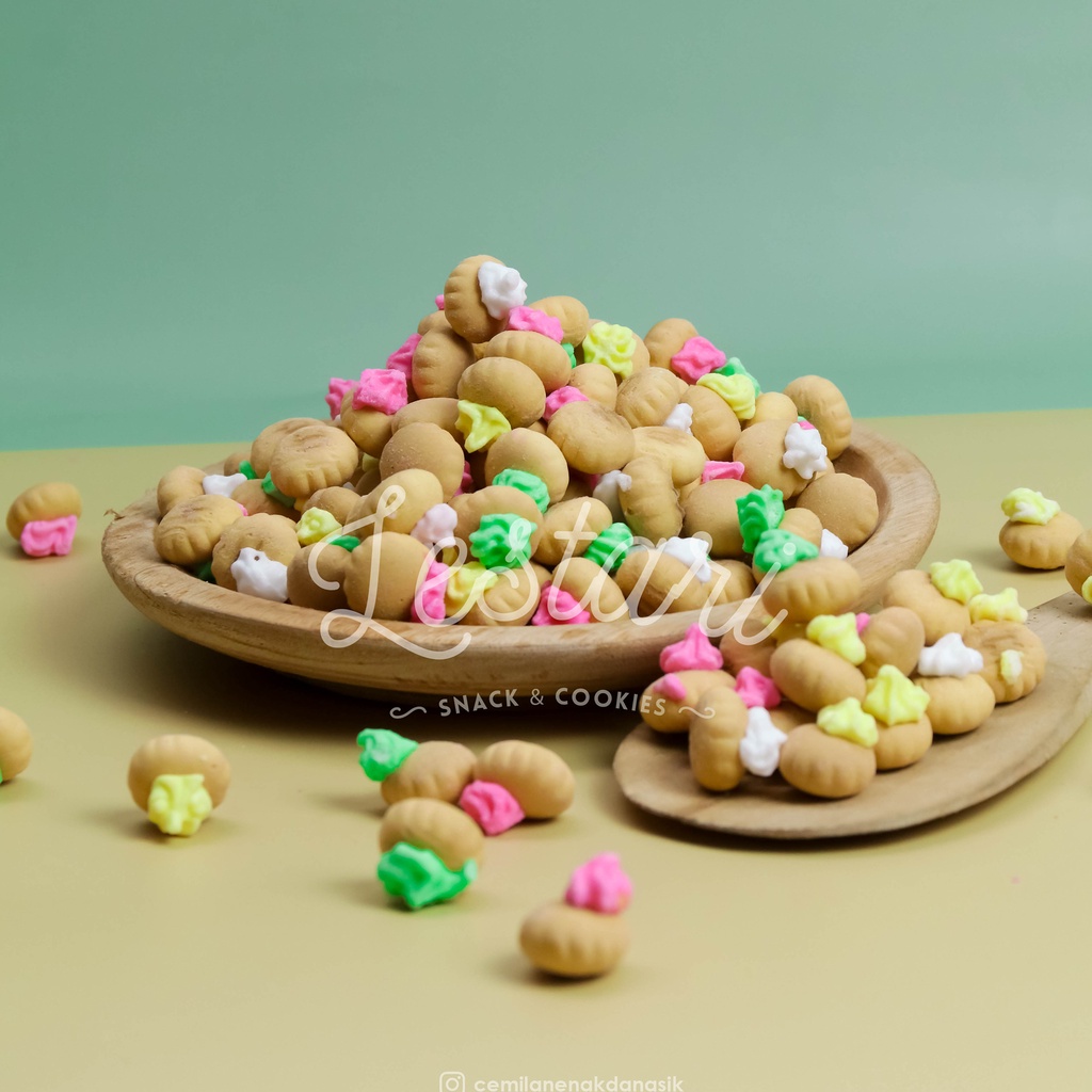 

KUE KERING - GEMBROS WARNA WARNI