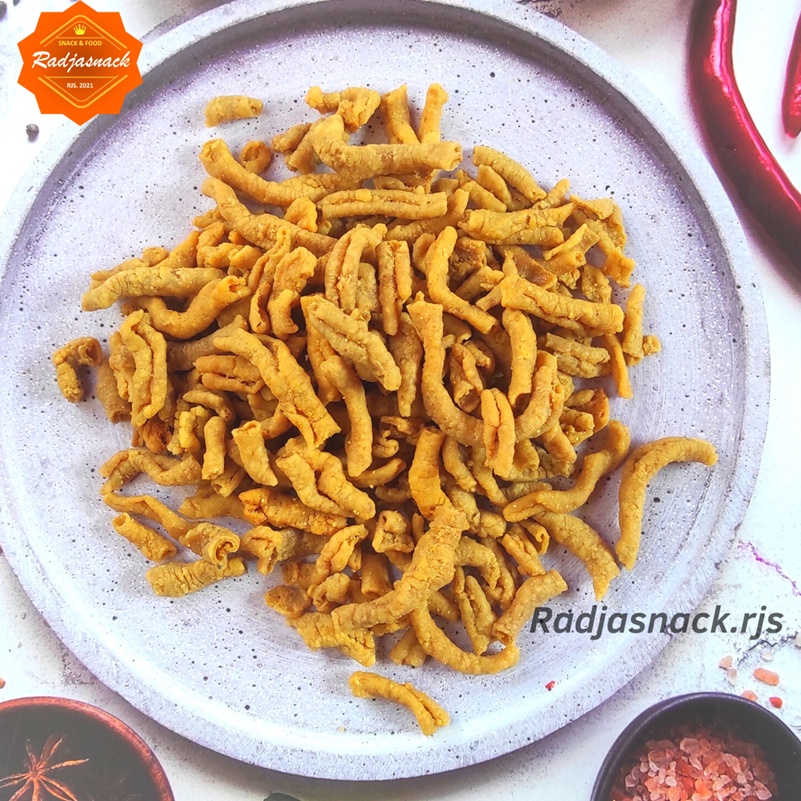 

USUS CRISPY 100GR KERIPIK USUS ORIGINAL PEDAS USUS KRISPY DAUN JERUK